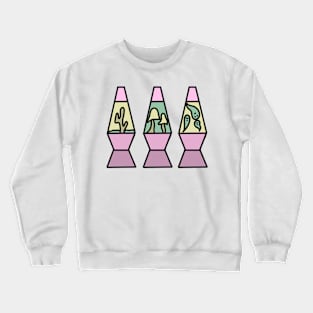 Lava Lamps #1b Crewneck Sweatshirt